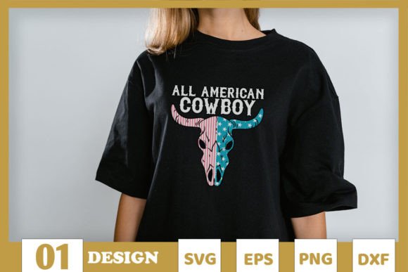 All American Cowboy Patriotic SVG Review for Real Projects