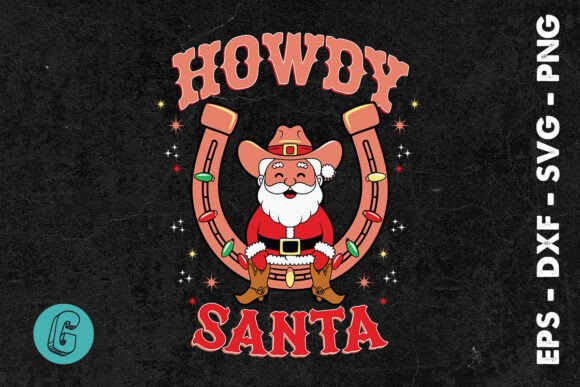 Christmas Howdy Santa Cowboy SVG Review for Real Embroidery Projects