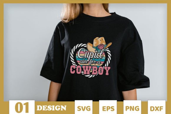 Cupid Aim for a Cowboy Valentine SVG Review