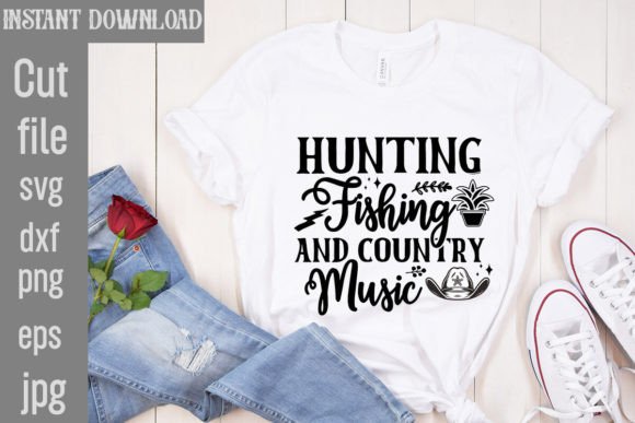 Hunting Fishing and Country Music SVG Review for Real Projects