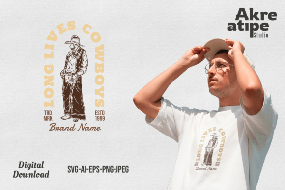 Long Lives Cowboys SVG Western T-shirt Review