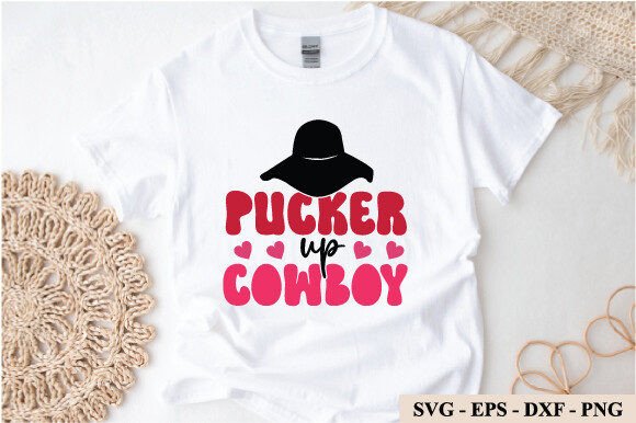 Pucker Up Cowboy Retro SVG Design: A Designer’s Practical Take