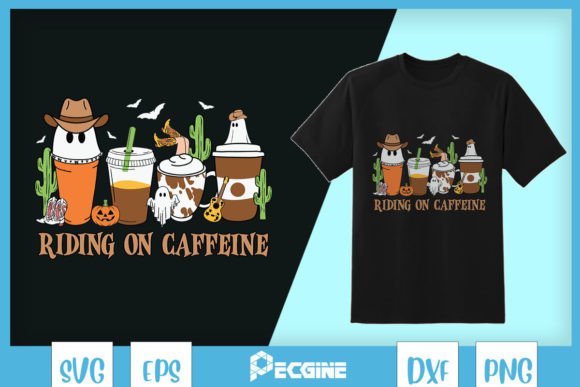 Riding on Caffeine Western Halloween SVG Review for Real Projects