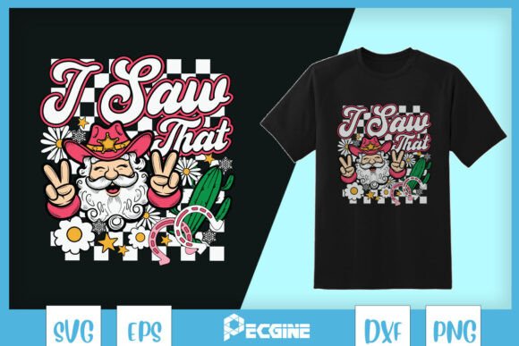 Western Christmas Cowboy Santa SVG Review: A Holiday Design with a Unique Flair