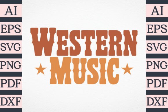 Western Music SVG Design Review: A Flair for the Western Style