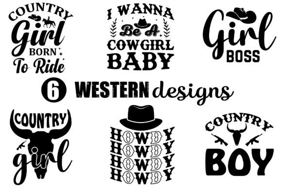 Western Quotes SVG Bundle for Real Embroidery Projects