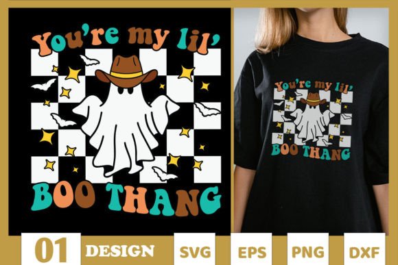 You're My Boo Thang Western Ghost SVG Review